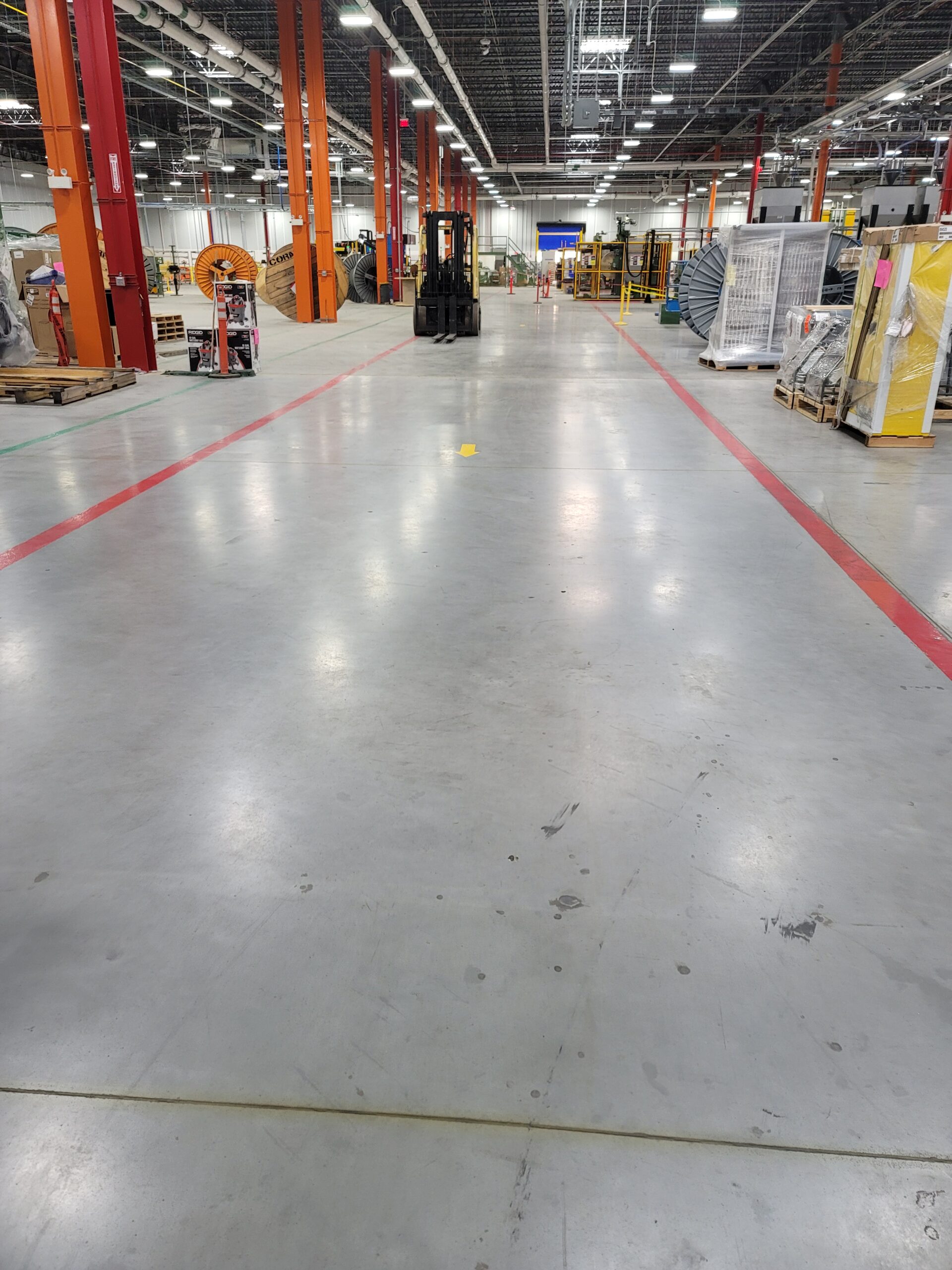 Industrial Warehouse flooring repair North Carolina